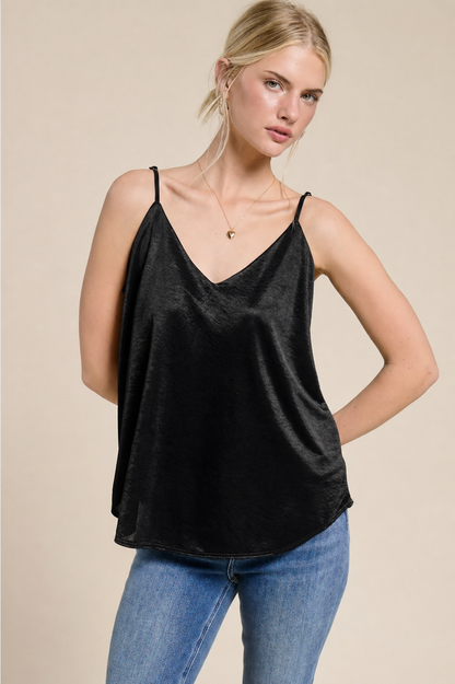 Satin Double Layered Cami