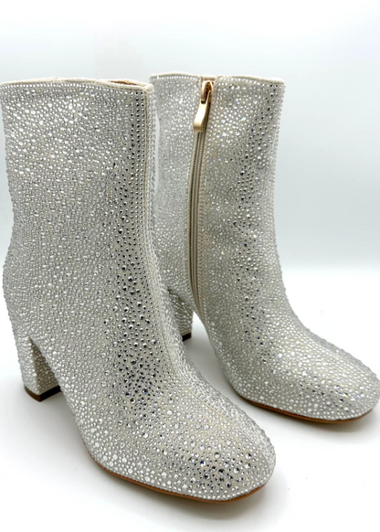 Little's Sparkler Bootie - Crystal