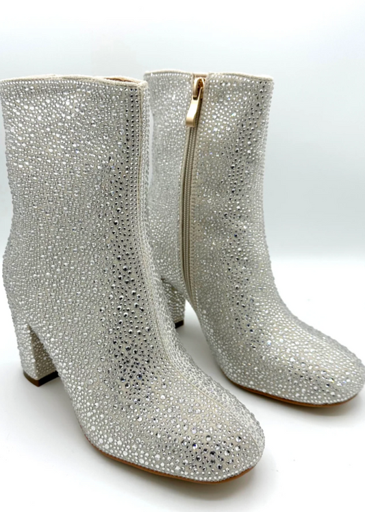 Little's Sparkler Bootie - Crystal