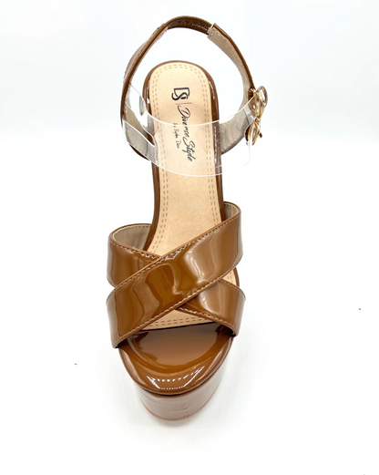 Platform Heel - Cinnamon