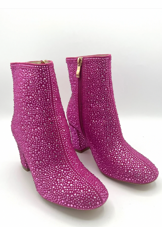 Sparkler Bootie - Pink