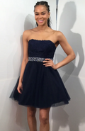 Navy Mini Dress