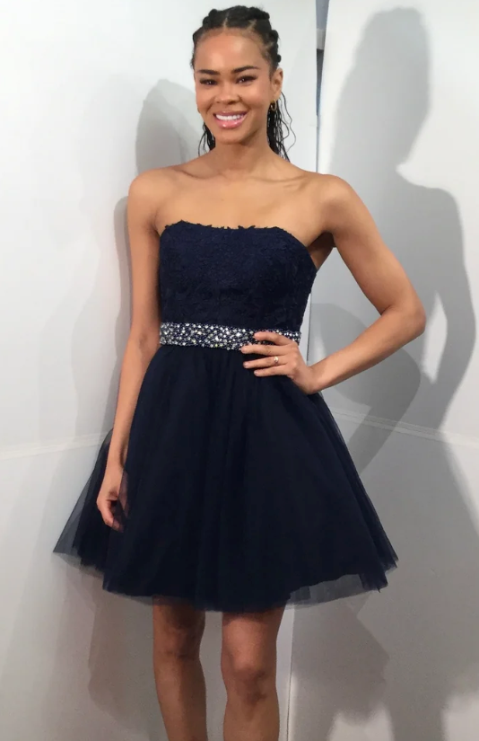 Navy Mini Dress