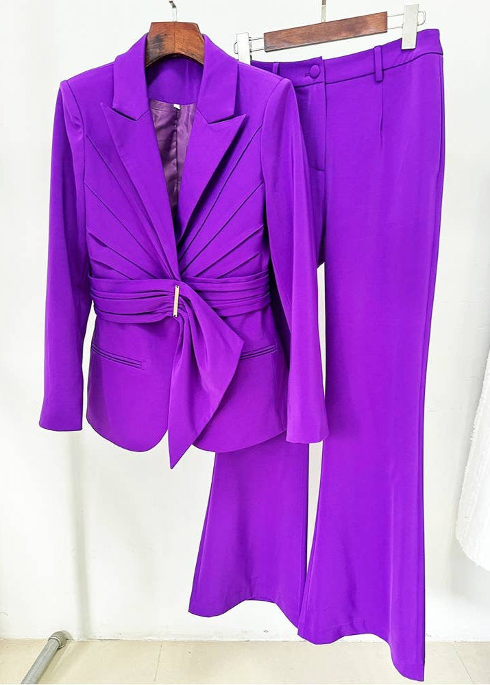 Priscilla Slim Fit Blazer & Pant Suit