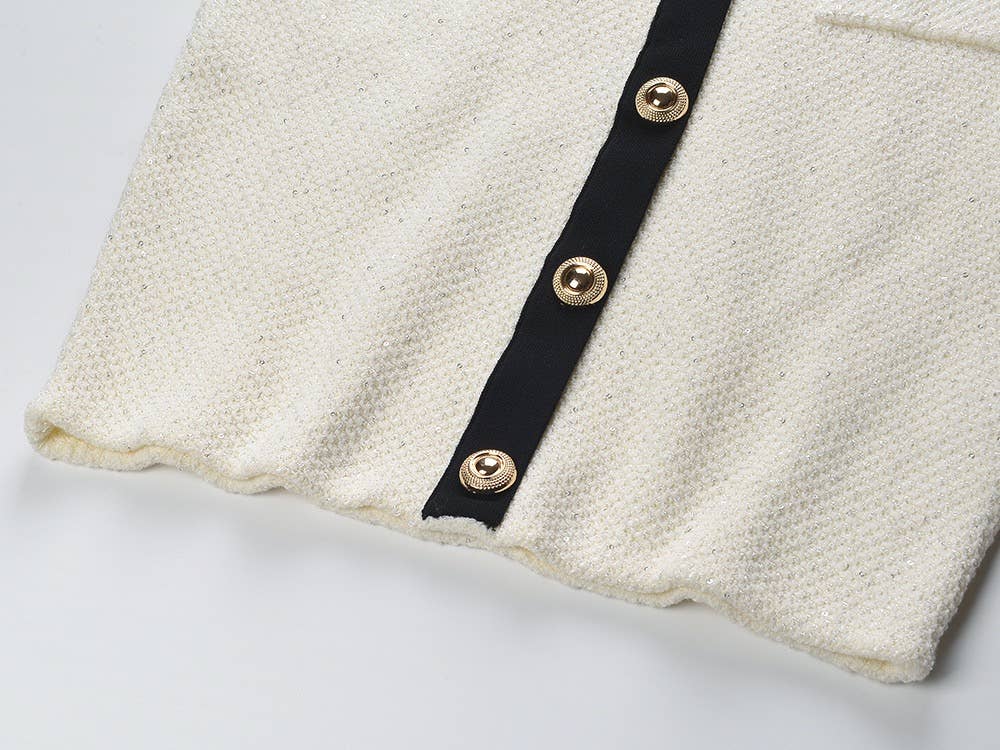 Emily Knit Contrast Set