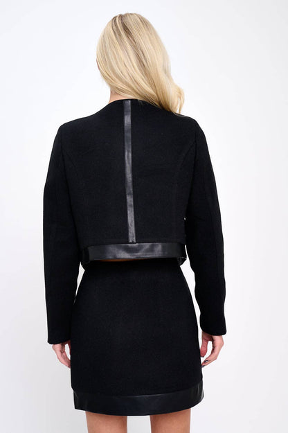 Soho Mixed Media Skirt Set