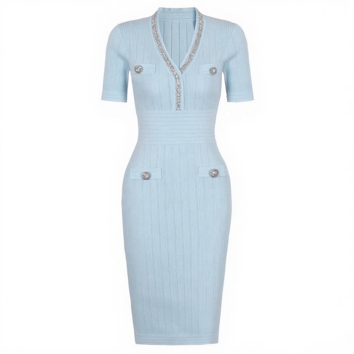Valentina Knit Midi Dress
