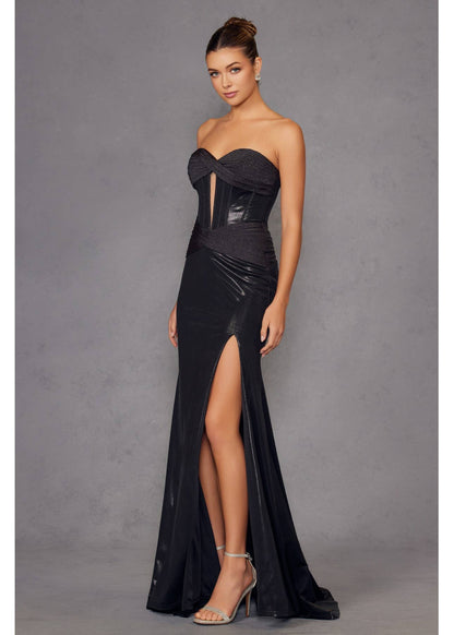 Juliet Metallic Sweetheart Gown