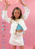 Little's White Denim Gem Set