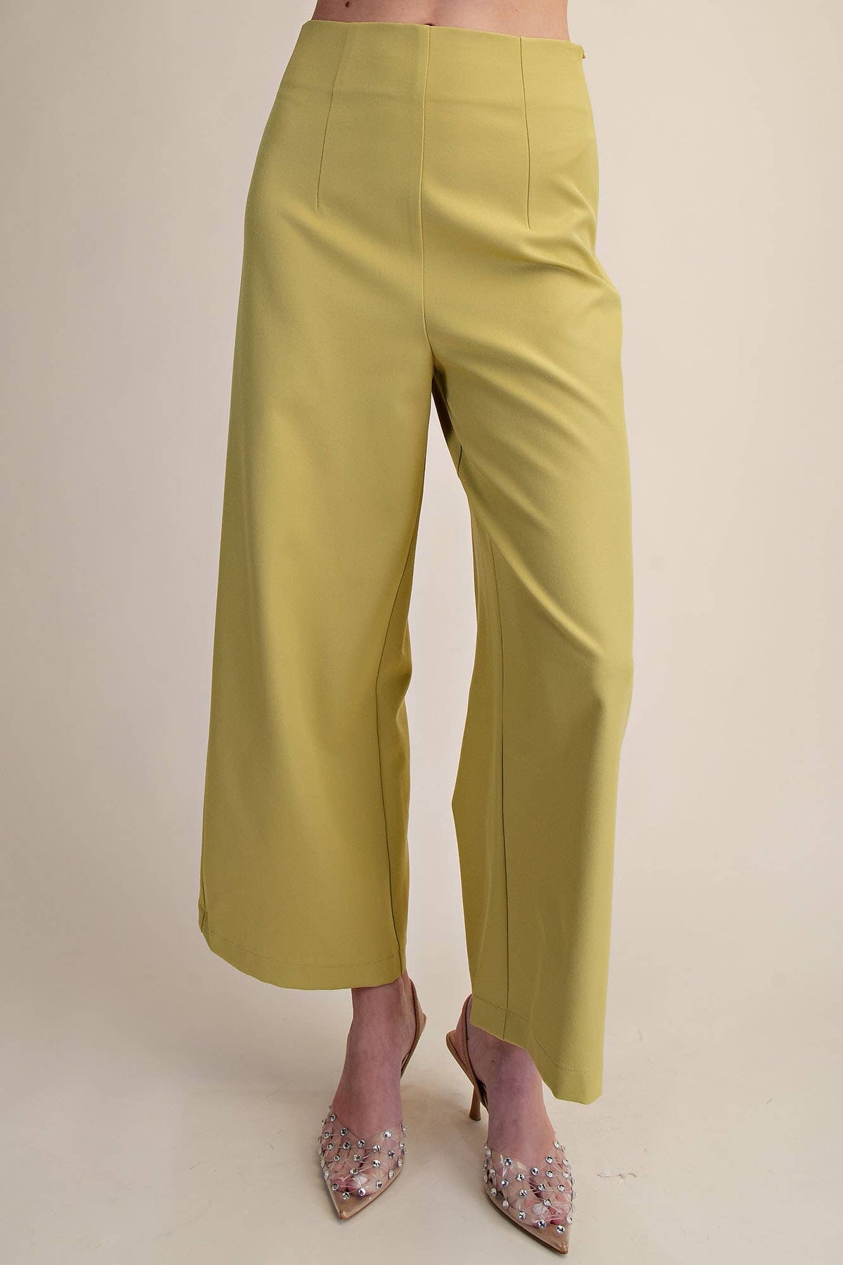 High-Waisted Wide Leg Pants