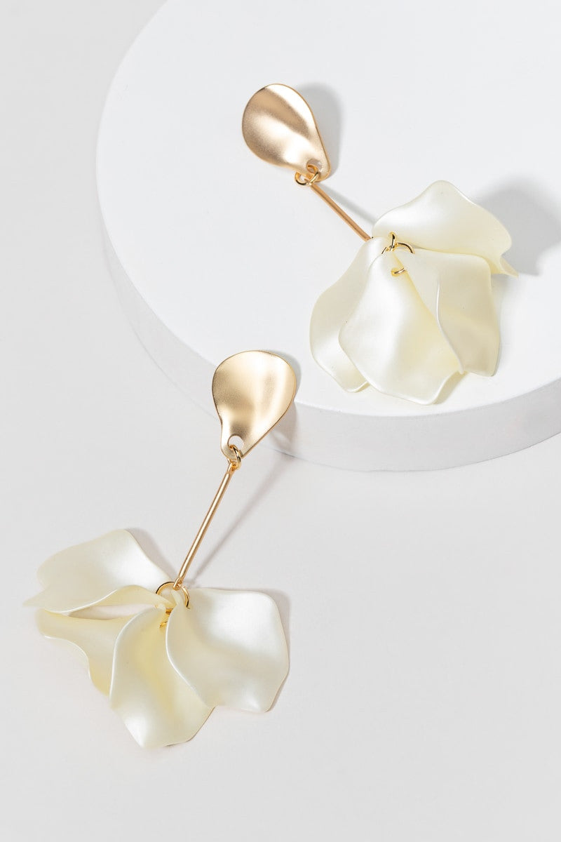 Petal Drop Earrings