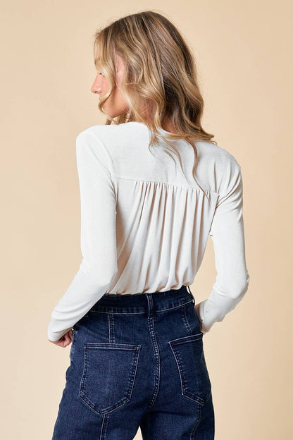 Megan Long Sleeve Bodysuit