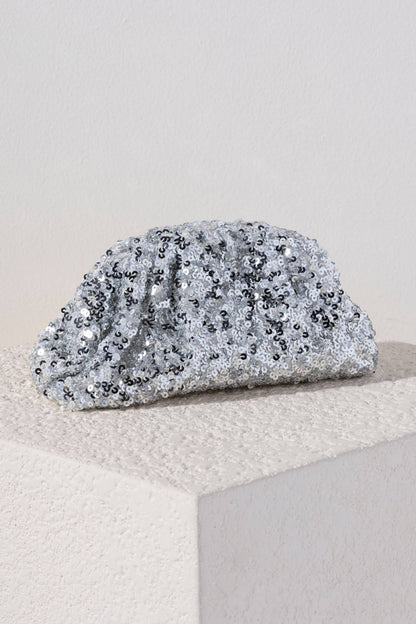 Destiny Sequin Clutch