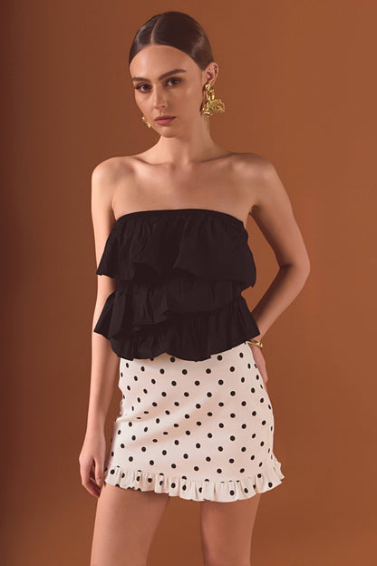 Mimi Mixed Media Tube Top