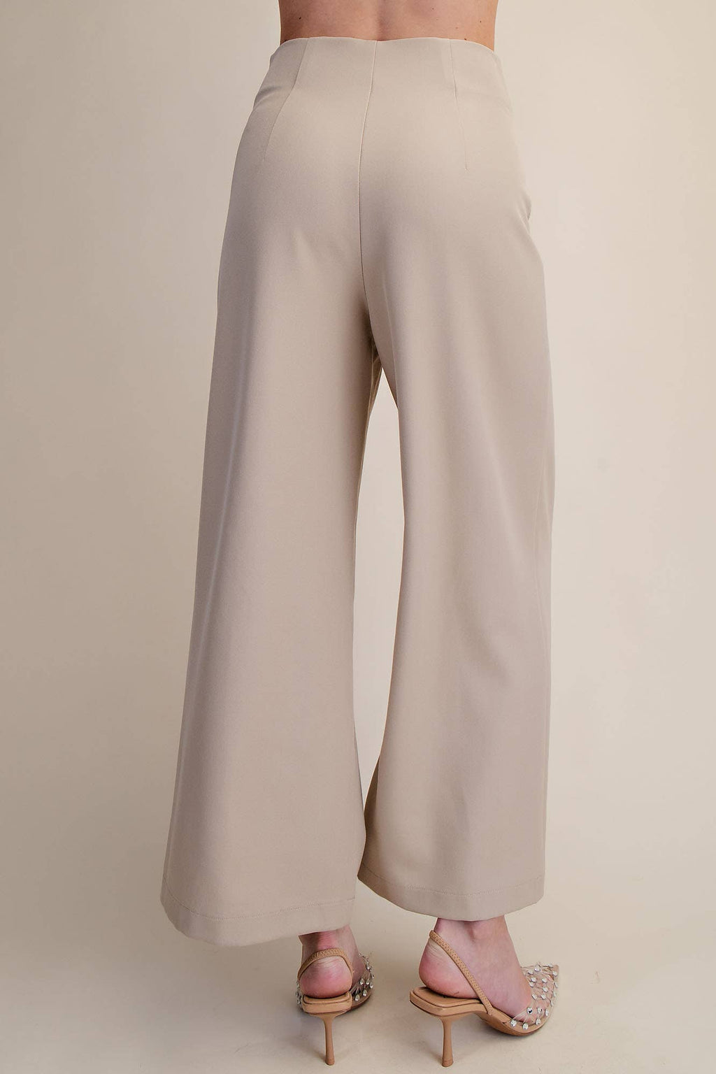 High-Waisted Wide Leg Pants