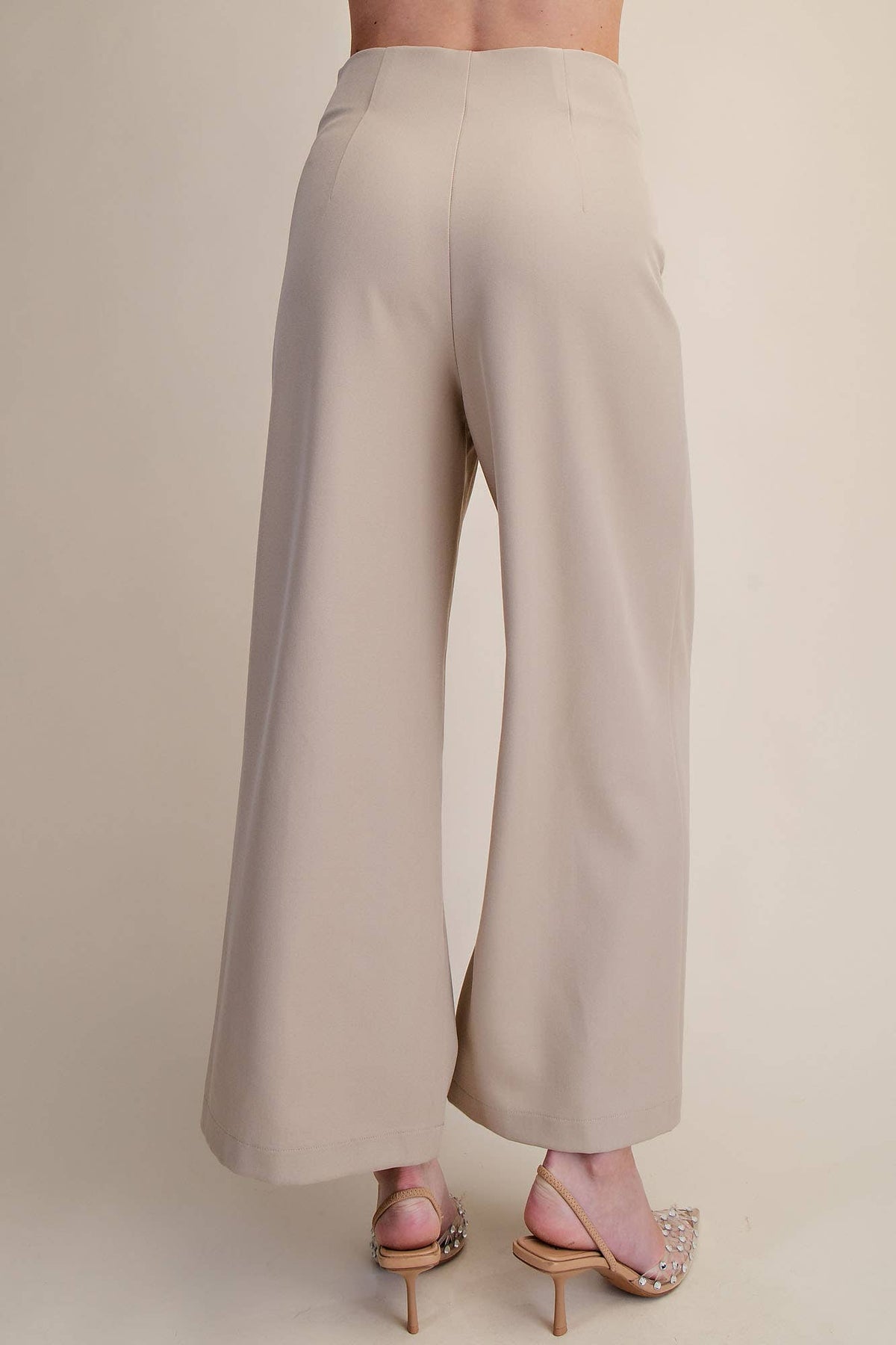 High-Waisted Wide Leg Pants