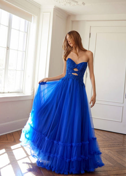 Belle Sweetheart Ruffle Ballgown