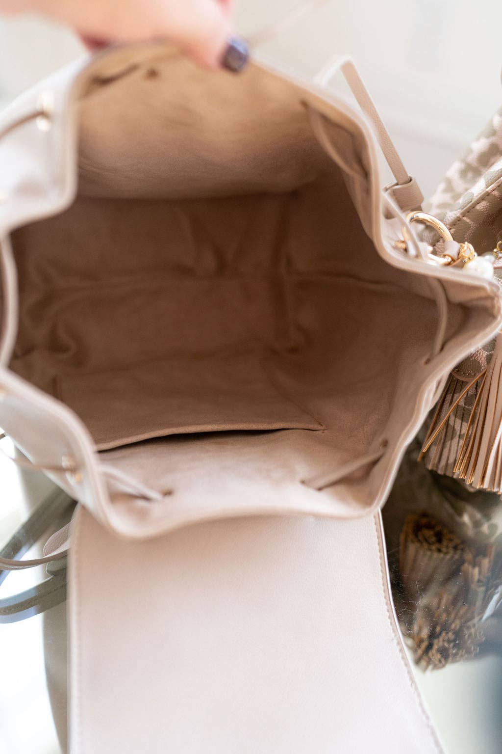 Hollis Blush Mini Backpack