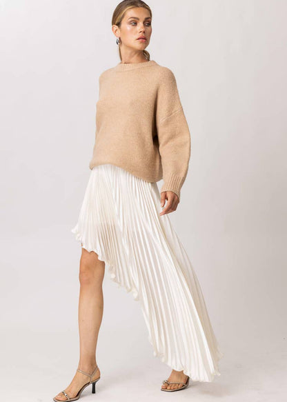 Bradshaw Asym Pleated Skirt