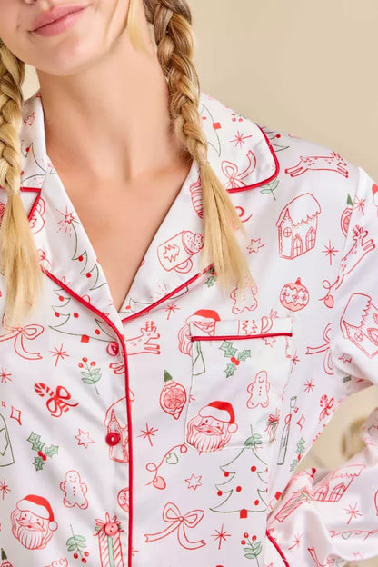 Festive Pajama Set