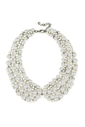 Diana Statement Necklace - White