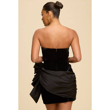 Evette Dramatic Mini Dress