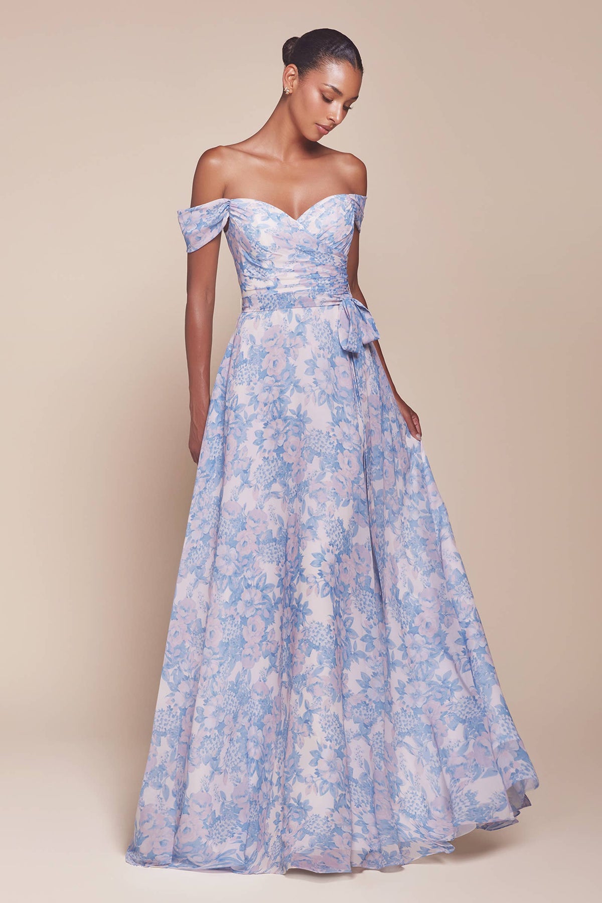Lainey Sweetheart Chiffon Maxi