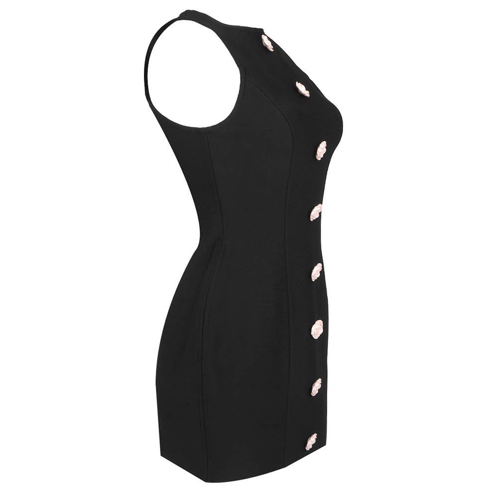 Diana High-neck Bandage Mini
