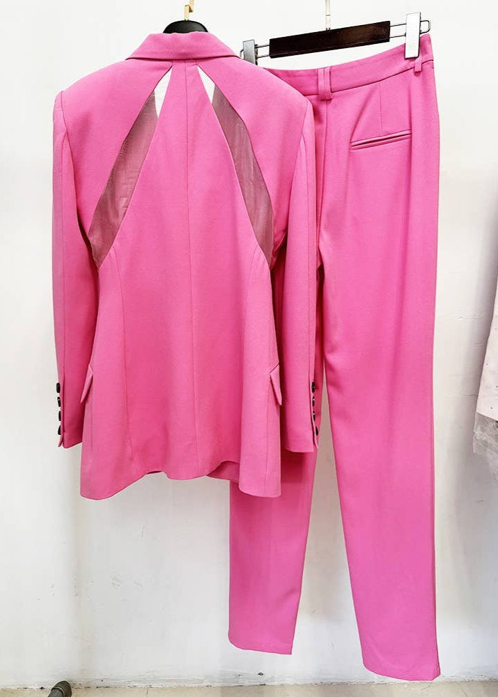 Petra Cut-out Illusion Pantsuit