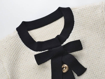 Emily Knit Contrast Set