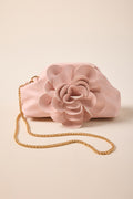 Rose Dome Crossbody Clutch