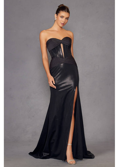 Juliet Metallic Sweetheart Gown