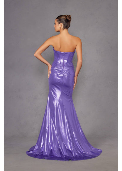 Juliet Metallic Sweetheart Gown