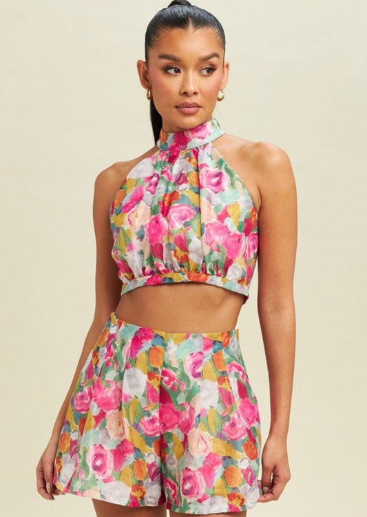 Posie Floral Short Set