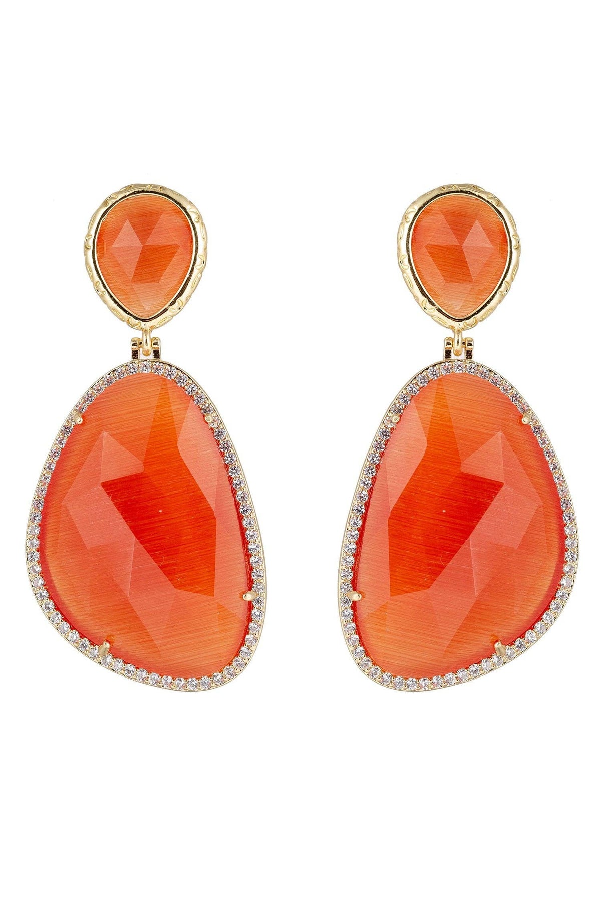 Alyosha Earrings - Chili