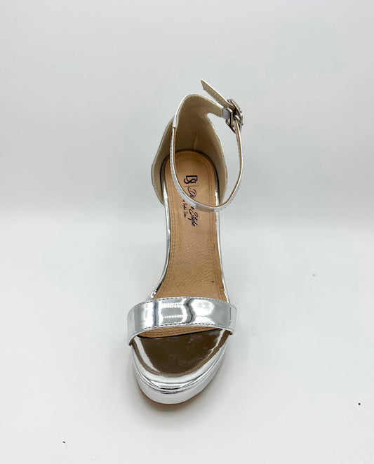 Sweetie Heel - Chrome Silver