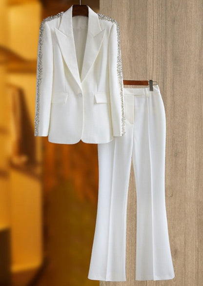 Rhinestone Sleeve Suit