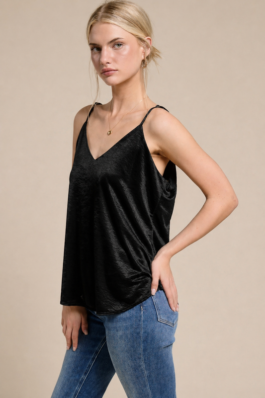 Satin Double Layered Cami