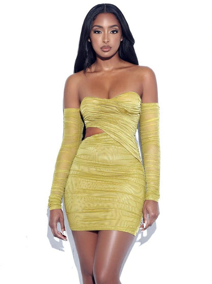 Cut out Mini Dress